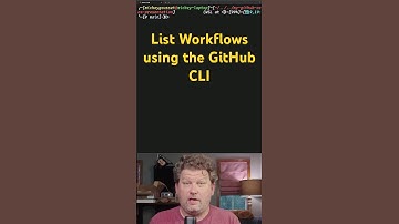 List Workflows Using The Github CLI #github #cli #gh #githubactions #actions #devops  #programming