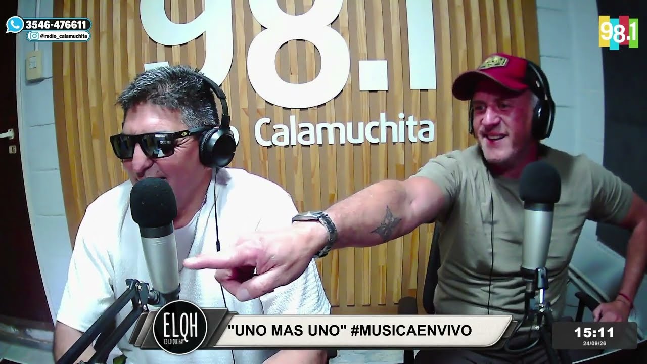 CANTA HOY - "UNO MAS UNO" Wally y Machi EN #Esloquehayt26 Por Radio calamuchita 98.1FM