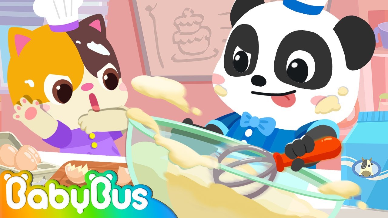 Baker Song Pat a Cake Colors Song, Jobs Song Nursery Rhymes Kids Songs BabyBus YouTube