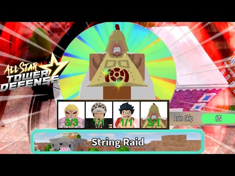 Download Beating The New Raid (String Raid) | Duo Gameplay | Roblox All Star Tower Defense