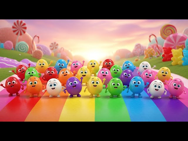 One to Twenty with Jellybean Friends | Educational and Kids Songs