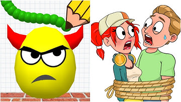 Impossible Date 2 vs Draw Destroy Angry Eggs - Mobile All Levels Gameplay Walkthrough Part 1