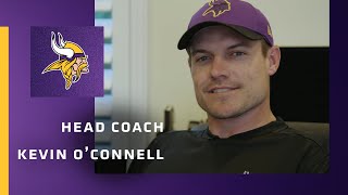 Head Coach Kevin O'Connell Addresses Minnesota Vikings Fans