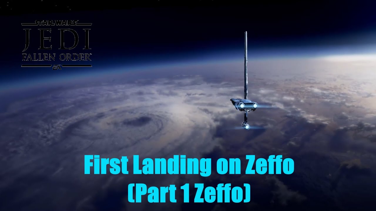 Star Wars Jedi Fallen Order Exploring Zeffo First Time Arriving on