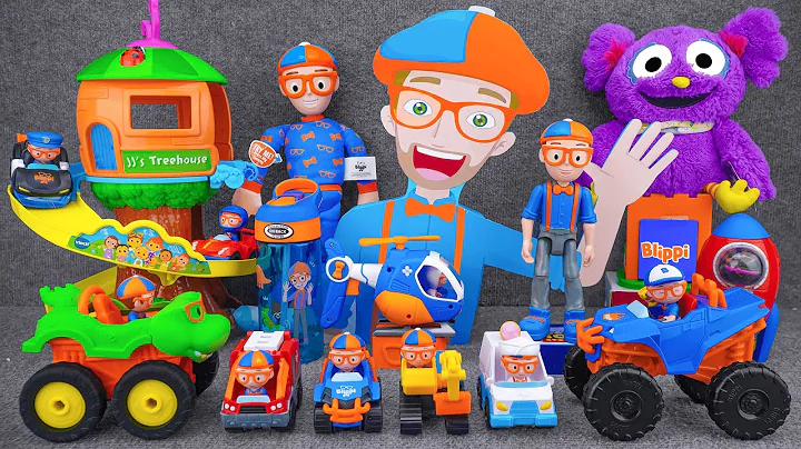 62 Minutes Satisfying with Unboxing Cute Blippi First Party Toys Collection ASMR | Review Toys