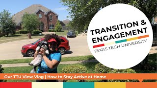 How to Stay Active at Home | TTU Vlog Squad