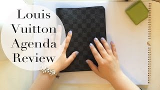 Louis Vuitton Desk Agenda  Review, Filofax Comparison + Refill Options 