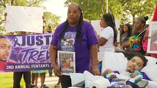Walk for fentanyl awareness in Muskegon Heights