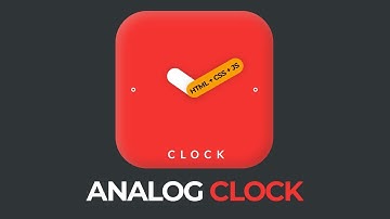 Simple Analog Clock - HTML + CSS + JS