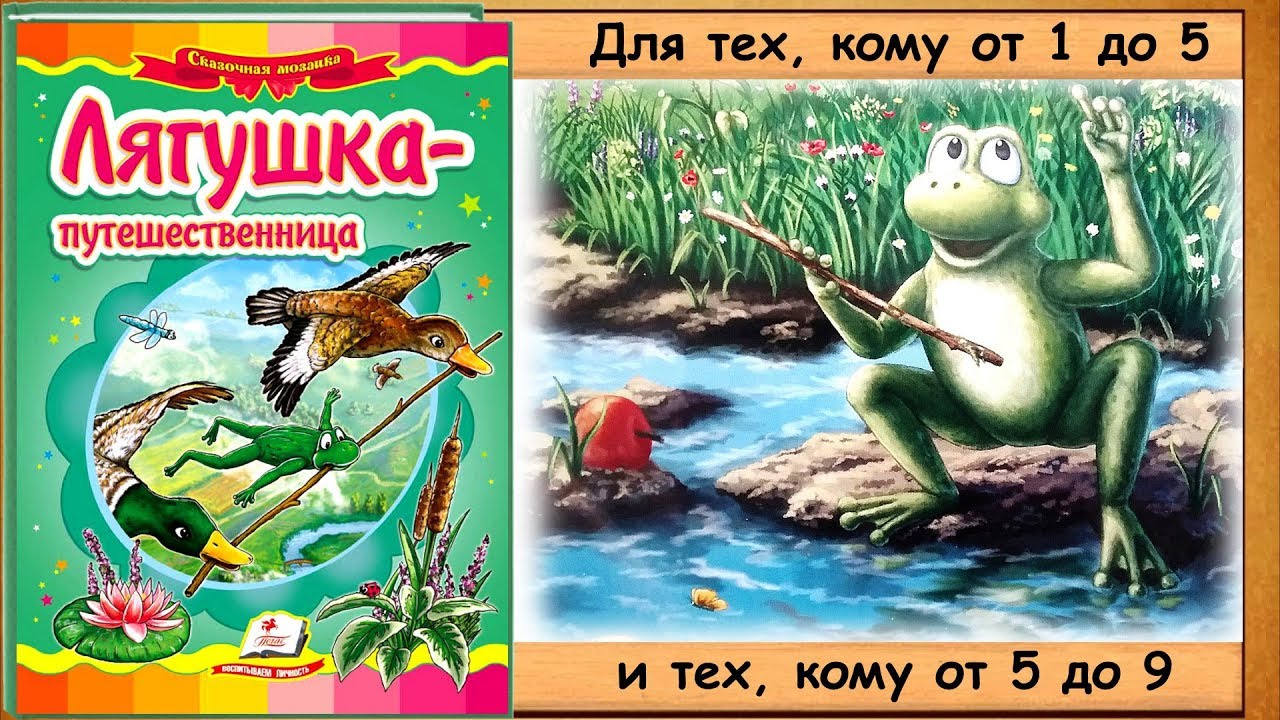 Лягушка-ПУТЕШЕСТВЕННИЦА. Автор Всеволод Гаршин. - читает бабушка Лида ...