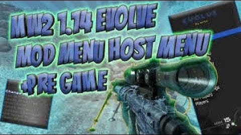 MW2 *NEW* [1.14 SPRX] EVOLVE Host + Pregame Mod Menu Free DOWLOAD