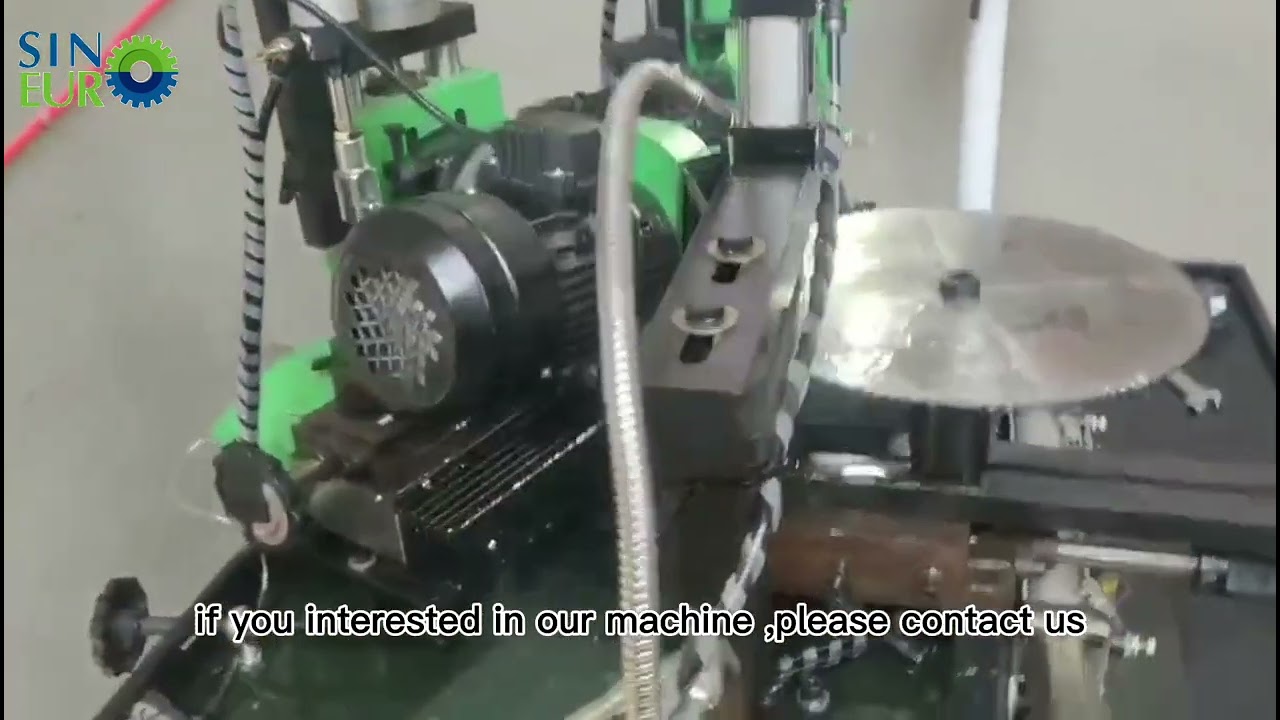 Double grinding head circular saw  sharpening machine