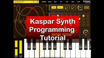 Yonac Kaspar - Multi-Engine Morphing Super Synth - Programming Tutorial for the iPad