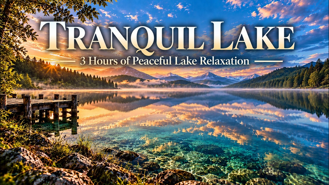 在 YouTube 上觀看「Tranquil Lake | 3 Hours of Calm Nature Music for Reading, Rest & Relaxation」 在 YouTube 上觀看「Tranquil Lake | 3 Hours of Calm Nature Music for Reading, Rest & Relaxation」