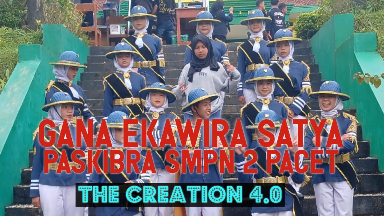 UJI MENTAL 'GANA EKAWIRA SATYA'  (PASKIBRA SMPN 2 PACET) DI THE CREATION 4.0