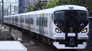 【JR東】E257系モトM-105編成 返却回送 (幕張→東大宮)