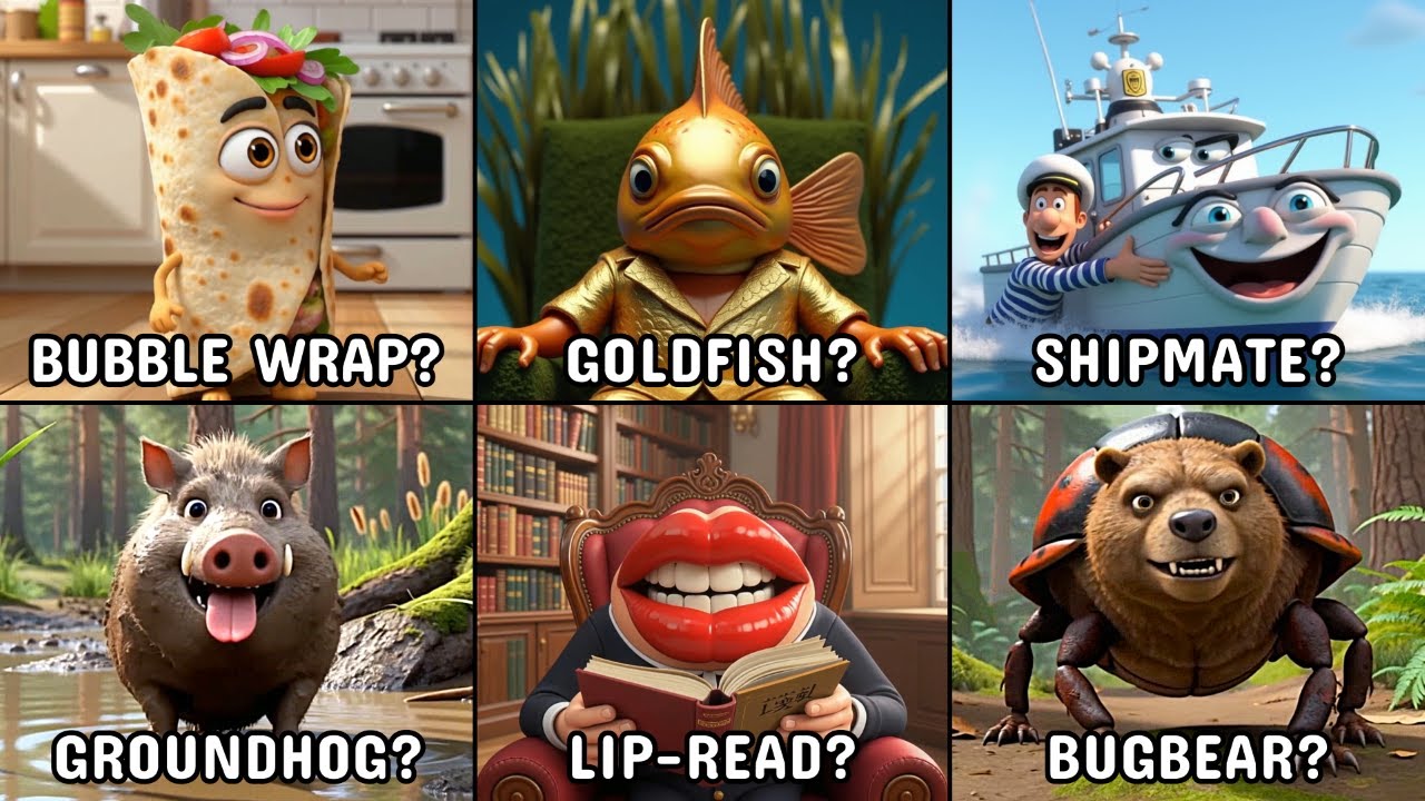 Забавные составные слова – очень смешно смотреть | Буквальное против реальности [Часть 11]