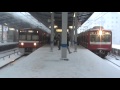 【大雪で運転見合わせになる瞬間】〔京急線〕京急川崎駅にて