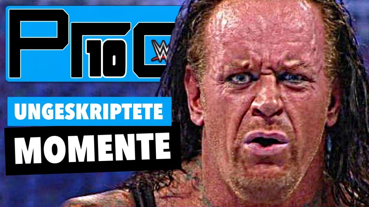 Die 10 krassesten ungeskripteten WWE-Momente | Pro10