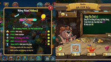 Đảo Rồng Mobile | Phong sao Rồng Rùa + Đổi Sừng Ma Trơi, Ngọc Emerald từ Quán Ba Con Sóc | FireB.132