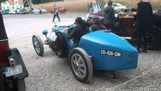 Bugatti Type 37 Startup ! | Festival Bugatti Molsheim 2015 Part 4