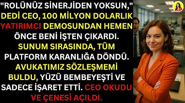 100M Dolar Demo Öncesi İşten Çıkarıldım? Sözleşmem Onların Platformunu Mahvetti | #Ofisİntikamı