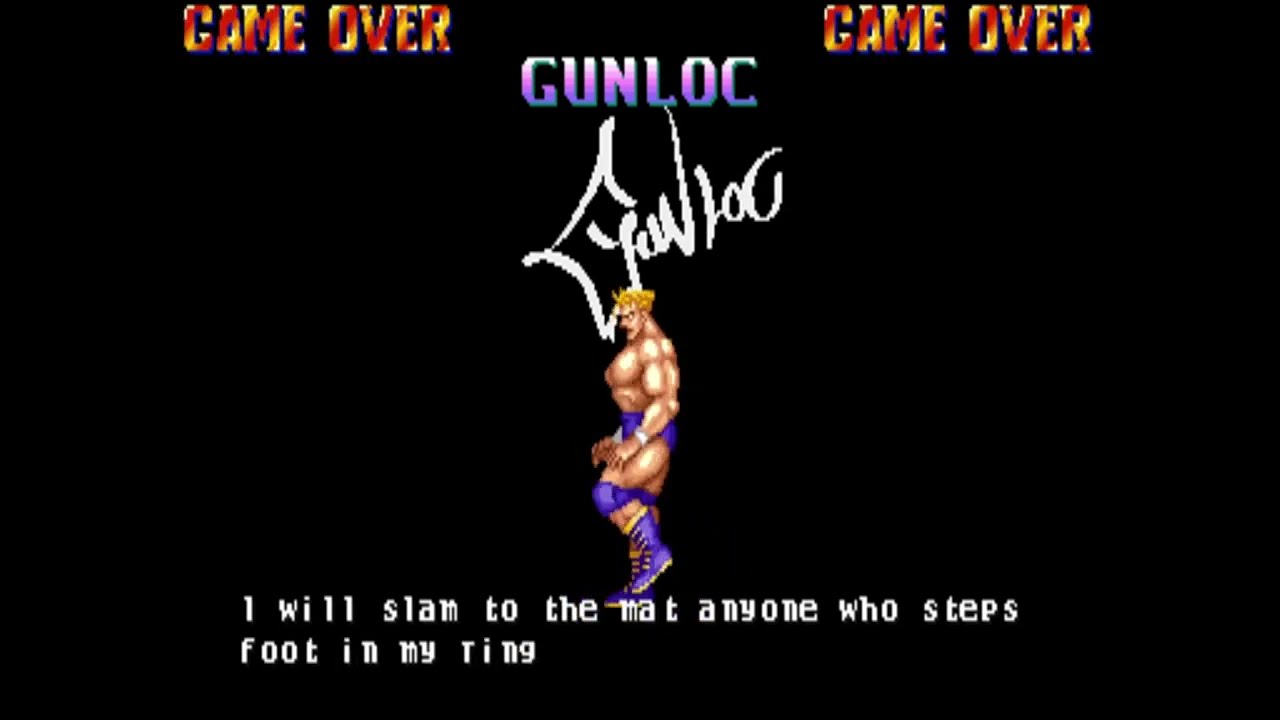 Ring of Destruction Slam Masters II - Gunloc Ending