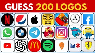 Guess the Logo in 4 Seconds | 200 Famous Logos | Logo Quiz 2026 #logoquiz #guessthelogo #tamilquiz screenshot 5