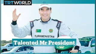 Turkmenistan President in pole position for international rally