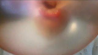 ASMR Chewing Gum & Blowing Huge Massive Bubbles