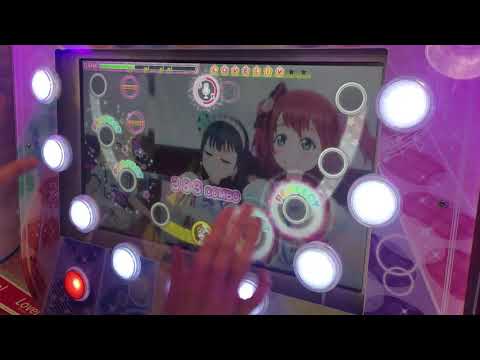 【スクフェスAC】君のこころは輝いてるかい? (CHALLENGE)FULL COMBO/手元