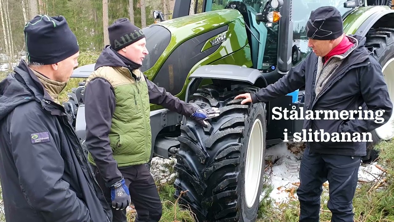 Gunde testar - Valtra 5:e generationen och Moheda skogsvagn