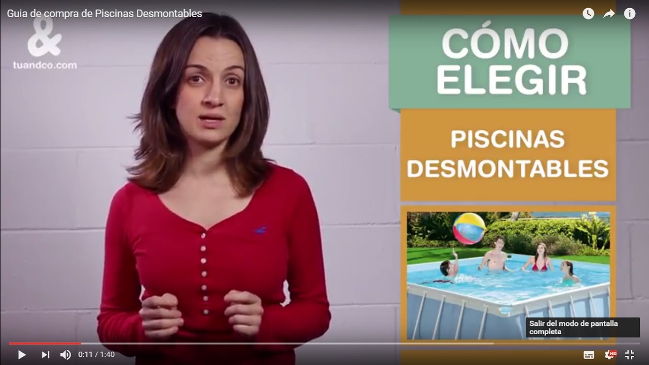 Piscina desmontable, lo que tienes que saber - Megapiscinas