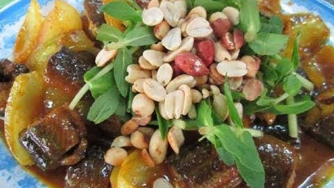 Lươn xào lăn sử dụng nước cốt dừa ngon hơn ngoài quán
