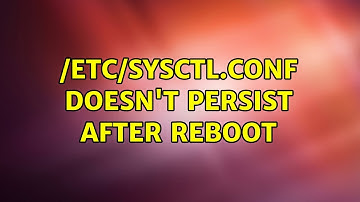 /etc/sysctl.conf doesn