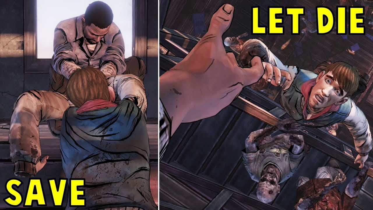 Vote For Ben and Save Him vs Let Him Die -All Choices- The Walking Dead