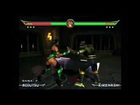 Mortal Kombat: Shaolin Monks Reptile Head Eat Fatality 