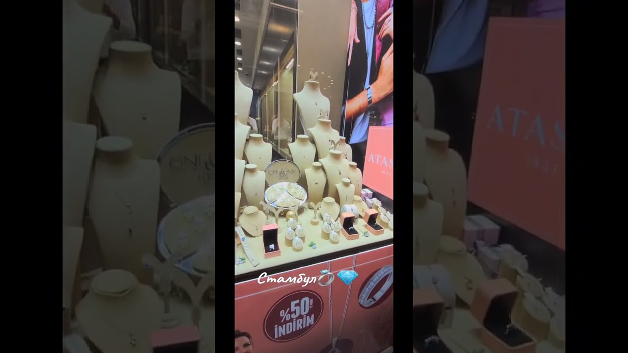 Турецкий ювелирный магазин 💍✨ | Стамбул