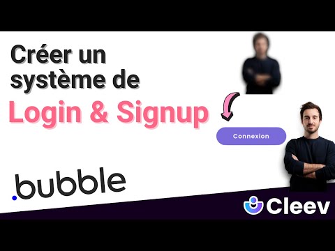 Créer un système de Login et Signup avec Bubble.io - Tuto