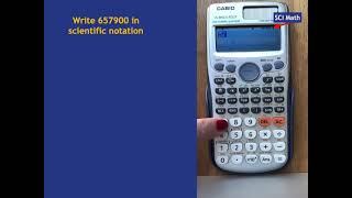 9 Exp7 6 Sci notation with calculator