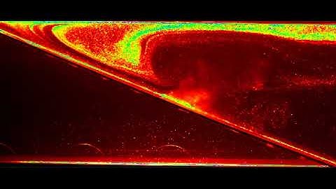 Laboratory Shoaling Internal Solitary Wave