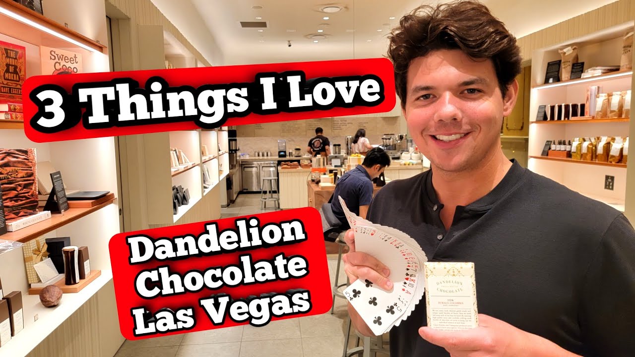 3 Things I Love At Dandelion Chocolate Las Vegas