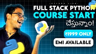 Full Stack Python Course in Telugu