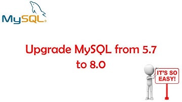 MySQL을 5.7에서 8.0으로 업그레이드