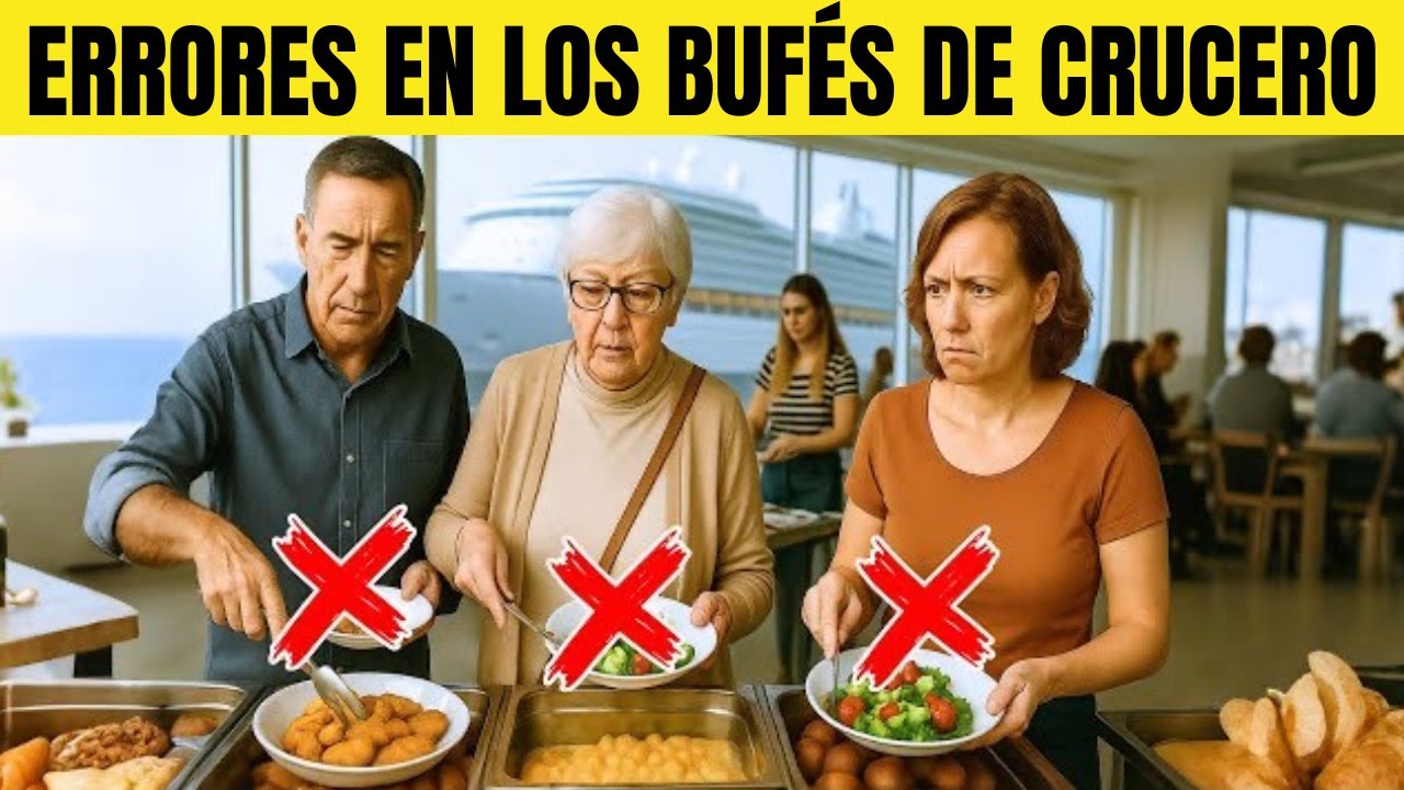 10 Errores en los Bufés de Crucero que debes Evitar a Toda Costa