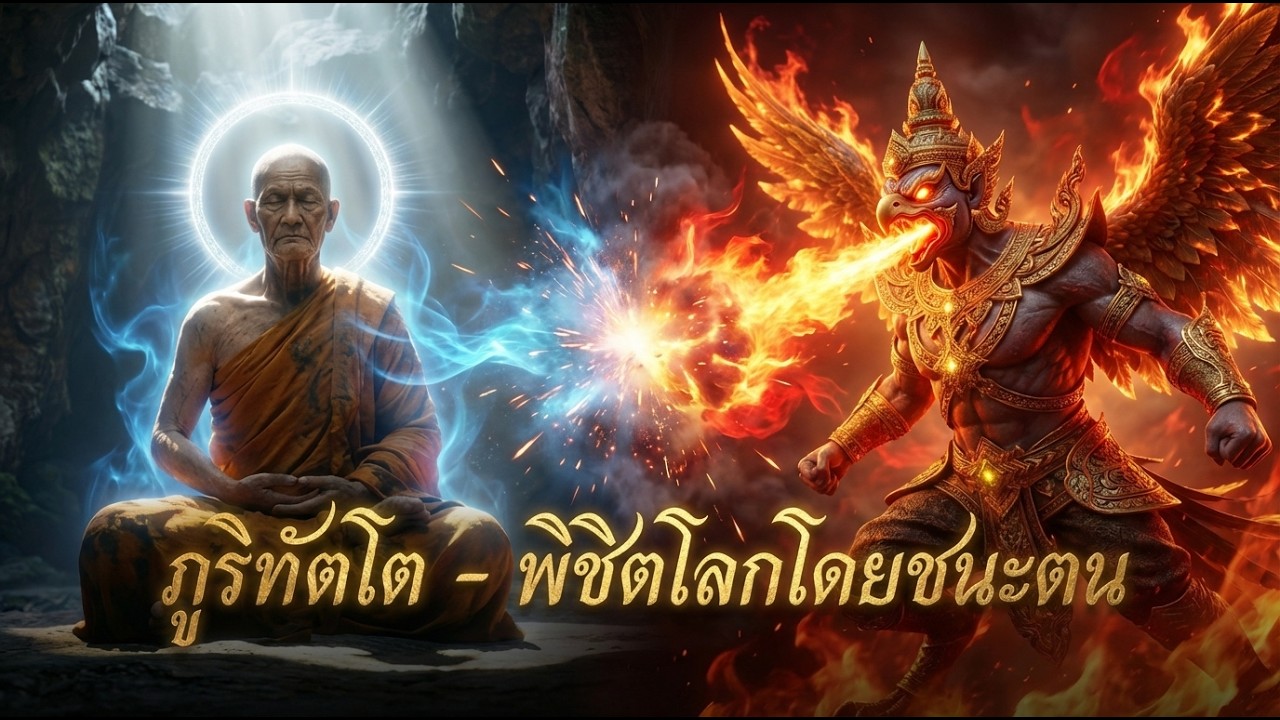 หลวงปู่มั่น ปะทะ พญาครุฑ | จากมรณภัยสู่แสงสว่างแห่งปัญญา | เรื่องเล่าตำนาน FULL EP.2