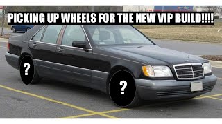 Picking up 90's VIP Wheels for the 90's VIP Benz