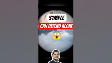 SIMPLE CAN DEFEND A SITE ALONE VS BETERA - #s1mple #cs2 #counterstrike2