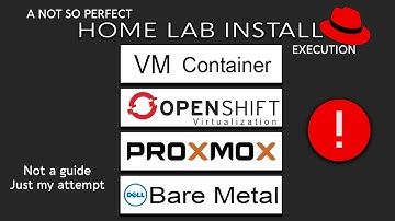 I tried RedHat Openshift Virtualization on my Homelab