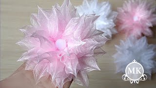 :      . . / . DIY. Kanzashi. Scrunchy.